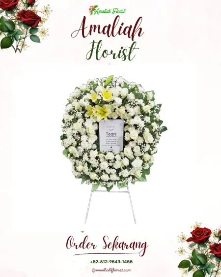 Krans Bunga Duka Kroyo